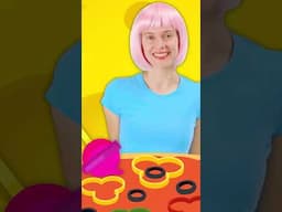 Pizza Fun: The Yummy Adventure with Silly Ingredients! #shorts