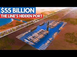NEOM's $55 BILLION Secret Port Rising Beneath The Line City