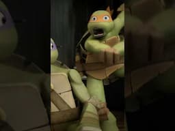 mikey being an annoying little brother 😅 | TMNT #shorts