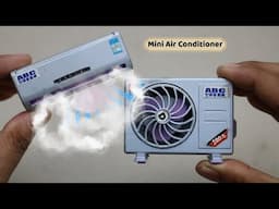 Top Best  Miniature Air Conditioner Unboxing & Test Video  Best Gadgets Solar AC
