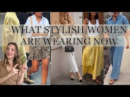 What Stylish Women are Wearing Right Now