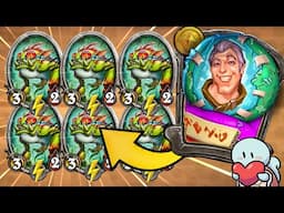 CRAZIEST Wisdomball Roll EVER! | Hearthstone Battlegrounds