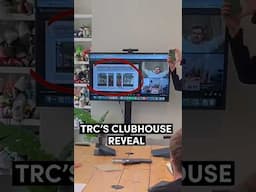 Revealing the Clubhouse design to the TRC team for the first time 🎊