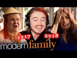 *PUSHING YOUR WIFE?!* Modern Family Season 2 Ep 17 & 18 Reaction: FIRST TIME WATCHING