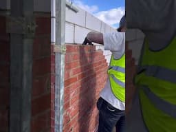 All anyone cares about on site these day are clean cavity’s 🧽🧼🧱 #bricklaying #bricklayer