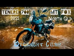 TENERE 700 - SOLO CAMP - MT FOX CRATER, NORTH QLD AUSTRALIA