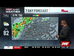FIRST ALERT FORECAST: Daily storms in north Georgia through Saturday