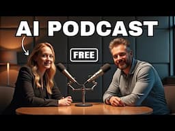 Create AI Video Podcast for FREE in Minutes (Make Money)