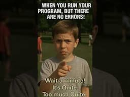 Wait a minute! 😉 #pythonprojects #pythontutorial