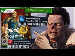 So I TRIED the Fallout 76 GHOUL UPDATE