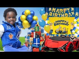 SURPRISED My Son Major For His 5TH BIRTHDAY PARTY