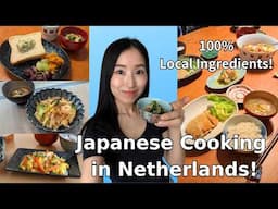 What I Eat in a Day: Japanese Mom Cooking with 100% Dutch Ingredients!