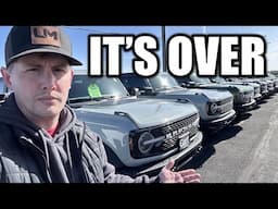 Dealers just SIGNALED the Car Market Collapse! Nobody is Buying Anything!