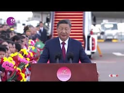 President Xi Jinping arrived in Macau for a 3-day visit