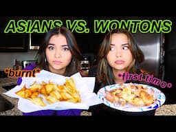 Asians Try Making Wontons For The First Time!
