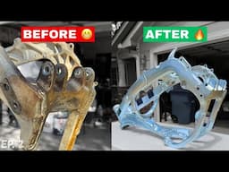 CRF450L Supermoto Build Ep. 2 | Aluminum Brightener = INSANE Results