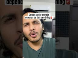 Career growth comes from this not skills! #india #naukri #careertips
