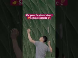 A simple exercise to practice your clear. See the full tutorial on the linked video #badminton