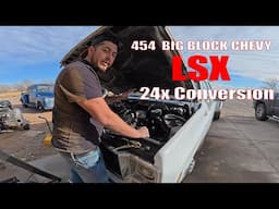 I Turned A BIG BLOCK CHEVY Into An LS!
