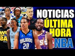 Bane a Orlando🚨💣 Morant y JJJ ¿Fuera?💥 Durant🔥⌛ Kuminga y Warriors🤔 Bulls🤯 ULTIMA HORA NOTICIAS NBA
