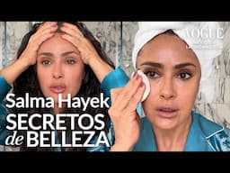 Salma Hayek revela sus secretos de belleza para pieles maduras  | Beauty Secrets | Vogue México