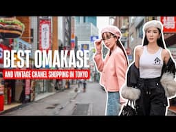 LUXURY VINTAGE SHOPPING & TRYING THE BEST OMAKASE IN TOKYO 🇯🇵 | JAMIE CHUA