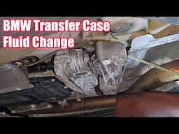 2019+ BMW xDrive Steering Jerking/Shuddering Fix (Transfer Case Service DIY)
