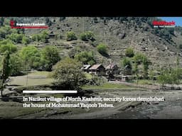 A Tribal Family's House Demolished In North Kashmir's Border Village Post-Pahalgam Attack