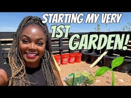 CAN YOU GROW YOUR OWN FOOD IN THE DESERT?  WATCH AS I START MY OFF GRID GARDEN! VLOG