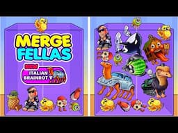 NEW ITALIAN MEMES EVOLUTION to MAX LEVEL in Merge Fellas Game!