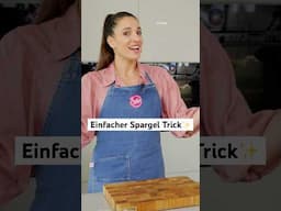 Einfacher Spargel Trick✨  #sallyswelt #spargel #essen #kochen #backen