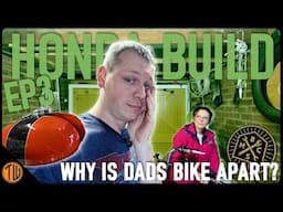 She Took Dad's Bike APART! | Emily's Honda Bike Shed Build