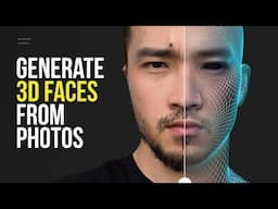 Turn your portrait photo into a 3D model using AI