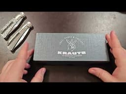 Jetzt geht's los - KRAUTS Knives AUTOBAHN by Heidi Blacksmith - unser erstes Modell startet