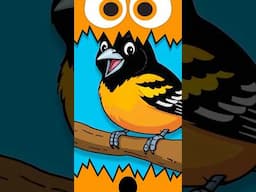 Surprise Nesting Birds! #cardinal #cartoonforkids #shorts #learnenglish #learncolors #birds #cartoon