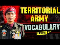 Territorial ARMY 2025 Course | English - Vocabulary (Part-2) | Centurion Defence Academy