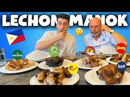 Trying ALL the Famous *LECHON MANOK* 🇵🇭 | Ano PINAKA MASARAP?! 🤤