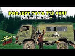 Restoring My Tata 713 4x4: INDIA'S TOUGHEST 4X4 TRUCK!