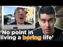 $4M Net Worth 💸 Would You Eat Soylent & Live in Your Car?