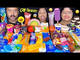 30 ICE CREAM EATING CHALLENGE AMUL, MAGNUM, ARUN, CORNETTO, EPIC, CASSATA, BELL CREAM, VADILAL