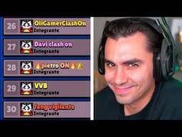 ENTREI EM UM CLUBE COM 30 KAZES NO BRAWL STARS
