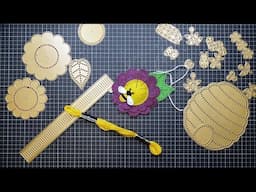 Spellbinders Summer Felt Stitch & Create Collection Review Tutorial! Sweet Pin Cushion Tutorial!