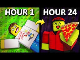 I Spent 24 Hours in Roblox Forsaken