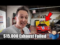 My Ferrari 458 Broke and I Am Very Surprised