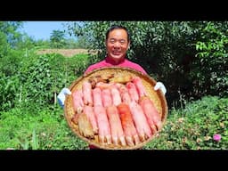 20 Pig Trotters Stewed for A Summer Afternoon! Melt in Your Mouth! | Uncle Rural Gourmet
