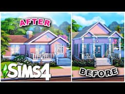 Renovating Rindle Rose With Only Base Game! || The Sims 4 Speed Build
