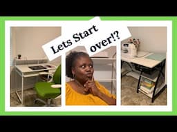 Craft Room Makeover | A fresh start for Creativity