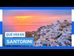 GUÍA COMPLETA ▶ Qué ver en ISLA DE SANTORINI (GRECIA) 🇬🇷 🌏 Turismo y viajes a GRECIA