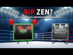 RIP ZEN? Nvidia N1X DESTROYS Benchmarks | RTX 5090 SUPER Confirmed?!