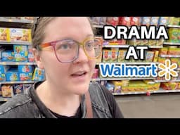 *DRAMA AT WALMART* | Grocery Haul | Thrifted Living Vlogs| Episode 2!!!